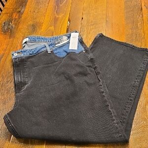 Abercrombie & Fitch 36 Short Curve Love High Rise 90s Relaxed Jean, NWT